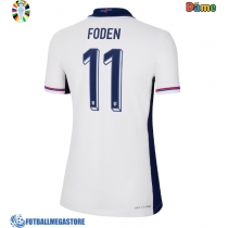 Fotballdrakt Dame England Phil Foden #11 Hjemmedrakt EM 2024 Kortermet